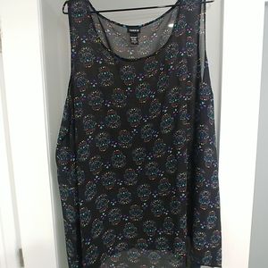Torrid Hi-Lo Skull Tank Size 4